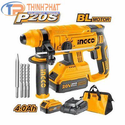 Máy Khoan Búa Bê Tông Dùng Pin 20V – INGCO CRHLI2201