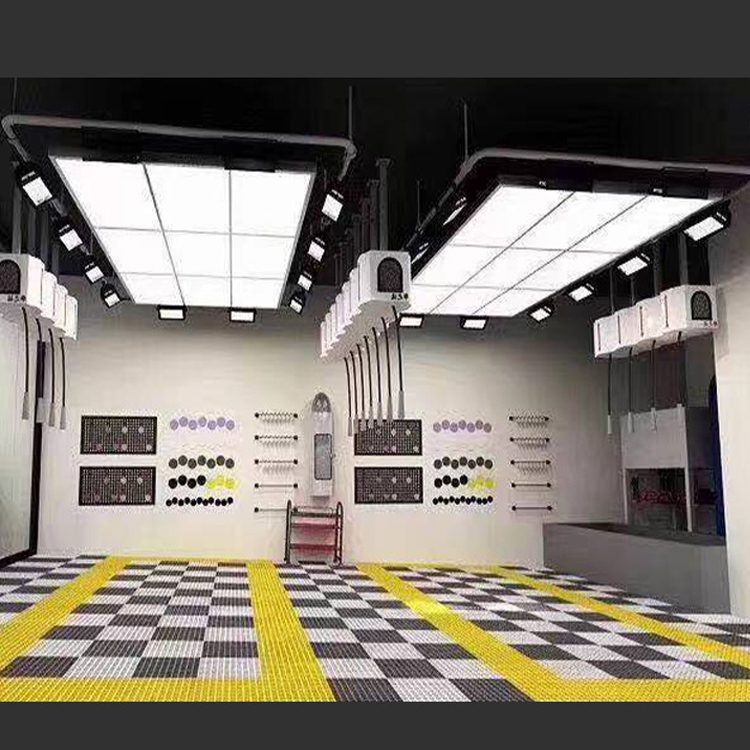 Hệ Thống Đèn Led Panel 9 Tấm Chăm Sóc Xe 1536W - Ảnh 2