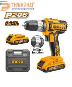 Máy khoan búa dùng pin Ingco CIDLI200215