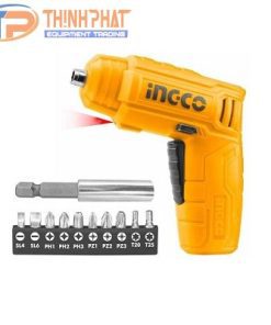 Máy bắt vít 1/4" dùng pin 4v Ingco CSDLI0402