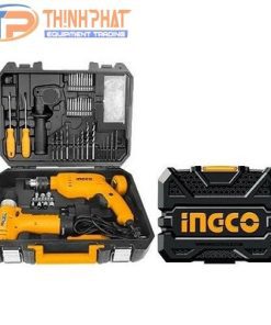 Bộ máy khoan và đồ nghề gia đình 108 chi tiết Ingco HKTHP11081