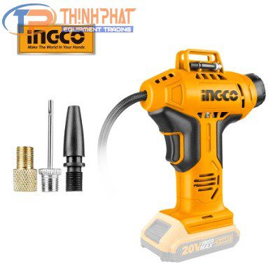 MÁY BƠM HƠI CẦM TAY DÙNG PIN INGCO 20V CACLI2001