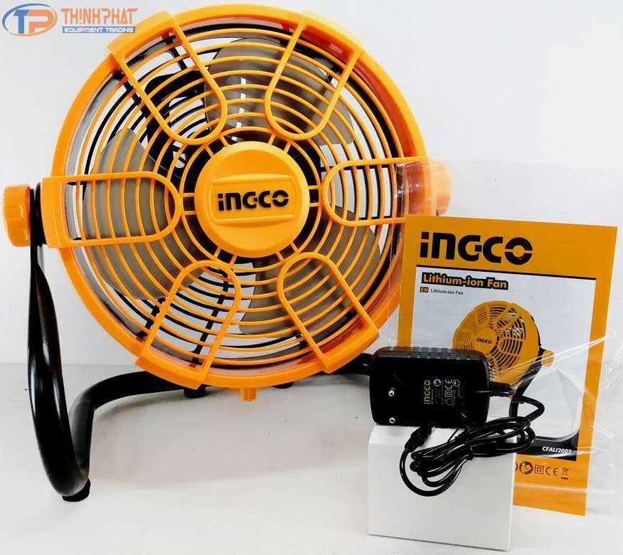 Quạt gió dùng pin Ingco CFALI2002