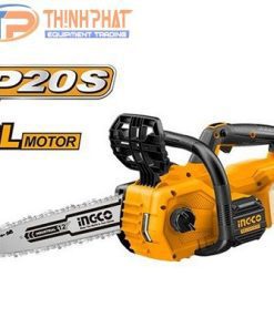 Máy cưa xích không chổi than dùng pin Ingco CGSLI20128
