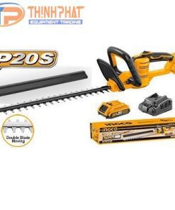 Máy cắt tỉa hàng rào dùng pin Ingco CHTLI20461