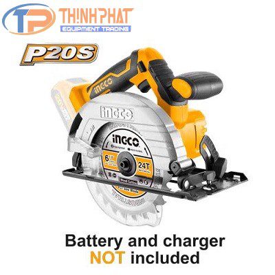 Máy cưa đĩa dùng pin Ingco CSLI1651