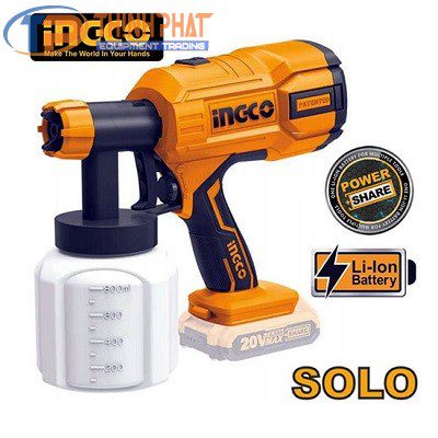 Súng phun sơn dùng pin INGCO CSGLI2001