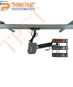 Hệ thống đèn sấy hồng ngoại treo trong phòng sơn ô tô TPET
