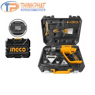 Bộ máy thổi nhiệt INGCO HG200028-1