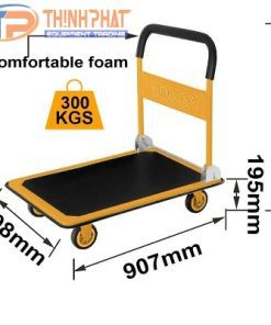 Xe đẩy hàng 4 bánh gấp gọn Ingco HPHT13002