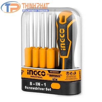 Bộ 9 tua vít đa năng INGCO AKISD0901