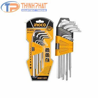 Bộ 9 chìa lục giác INGCO HHK12092