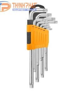 Bộ 9 chìa lục giác bông INGCO HHK13091