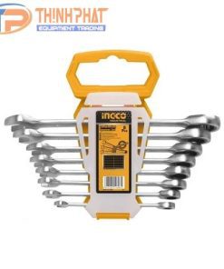 Bộ 8 Cờ lê vòng miệng hai chiều (8 -19 mm) INGCO HKSPAR1082