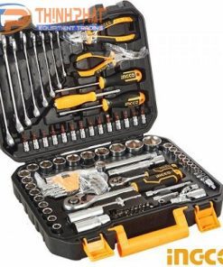 Bộ đồ nghề cầm tay 100 chi tiết Ingco HKTHP21001
