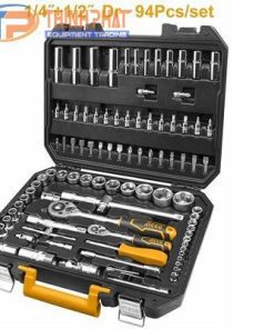 Bộ 94 đầu tuýp (1/4 inch + 1/2 inch) INGCO HKTS42941