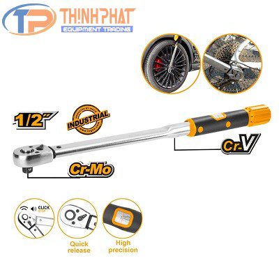 Tay vặn ốc lốp xe 1/2" ingco HPTW200N1