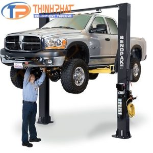 Các loại cầu nâng ô tô 1 trụ 2 trụ 4 trụ