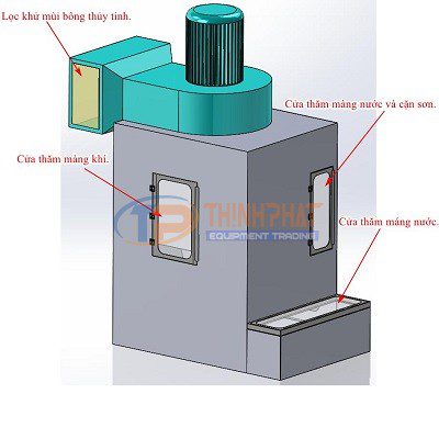 Cung cấp hệ thống khử mùi và bụi cho phòng sơn xe ô tô