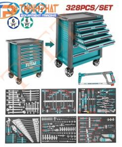 Tủ dụng cụ 7 ngăn và 328 chi tiết Total THPTCS73281