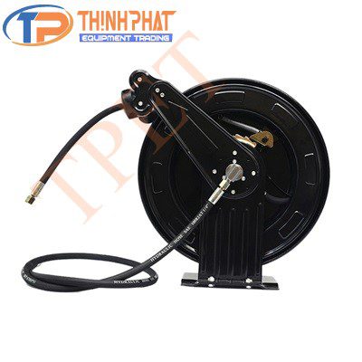 Cuộn dây nước áp lực cao tự thu dùng cho máy rửa xe 10-35 mét