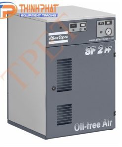 Máy nén khí xoắn ốc không dầu SF 4 - SF 4+ Atlas Copco