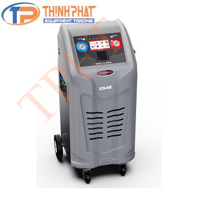 Máy nạp gas điểu hòa ô tô tự động dùng cùng lúc 2 gas X548