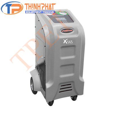 Máy nạp gas điều hòa ô tô tự động với tính năng xả dầu cũ X565