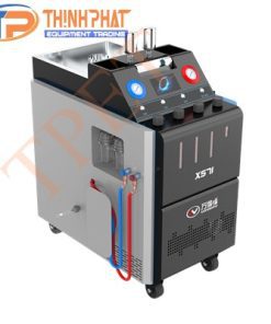 Máy nạp gas ô tô tự động với tính năng vệ sinh hệ thống lạnh tổng thể X571
